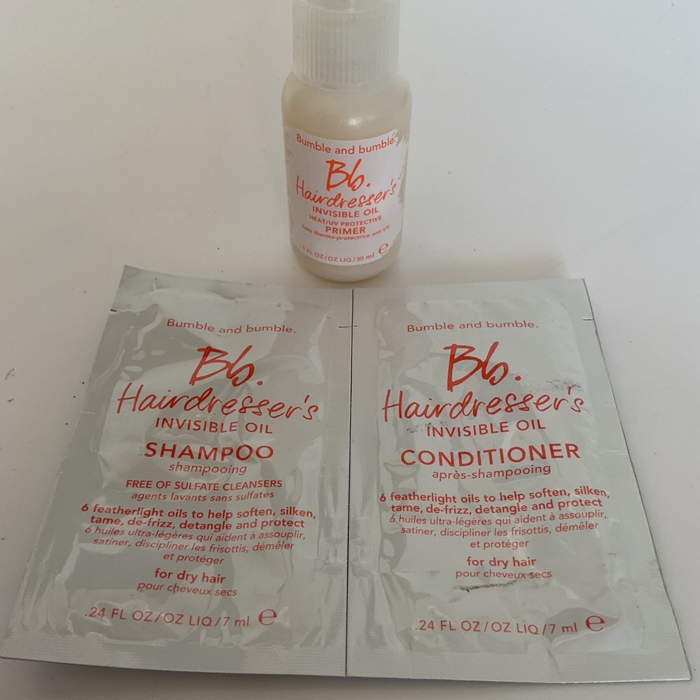 Bumble & Bumble Hairdressers Invisible Oil Primer Sample Size. NWT